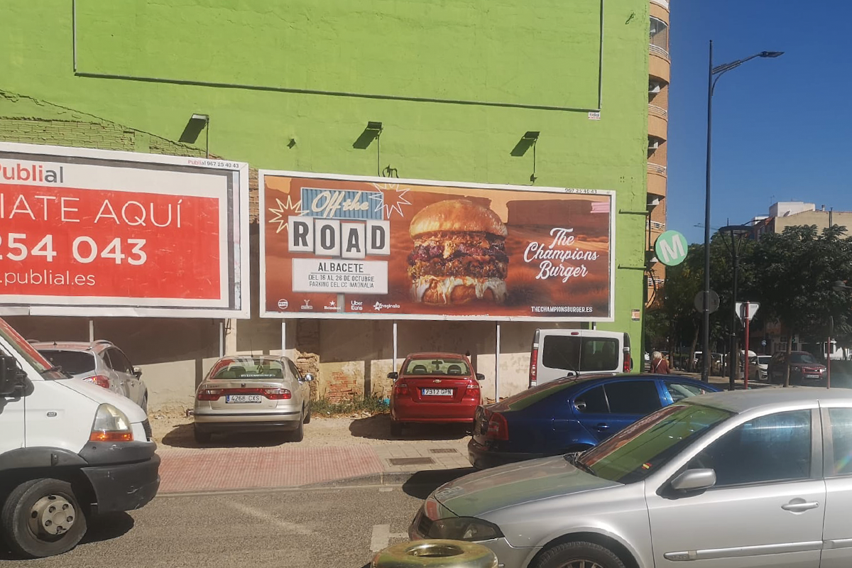 The Champions Burger llega a Albacete.