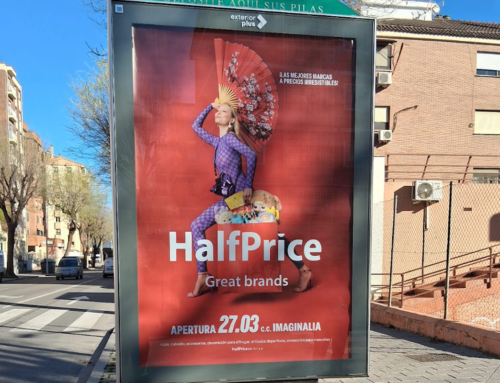 HalfPrice anuncia en gran formato su llegada a Albacete